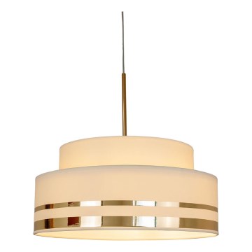 Lámpara colgante TAMI 1xE27/60W/230V beige/dorado