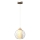 Lámpara colgante TELA 1xE27/60W/230V diá. 20 cm