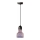 Lámpara colgante TERRAZZO 1xE27/60W/230V diá. 12 cm rojo