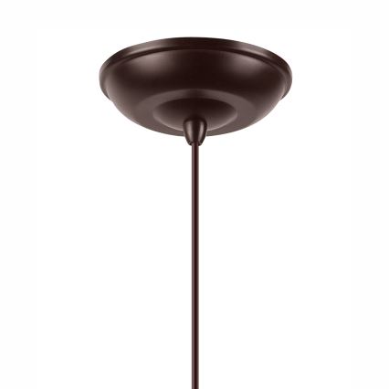 Lámpara colgante TINA 1xE27/60W/230V bronce
