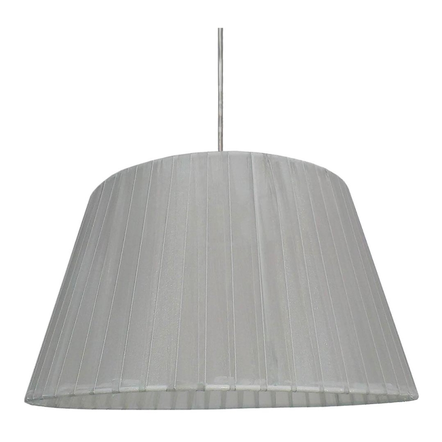 Lámpara colgante TIZIANO 1xE27/60W/230V gris