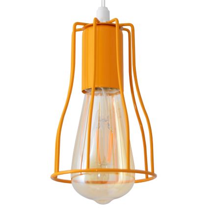 Lámpara colgante TUBE 5xE27/20W/230V araña