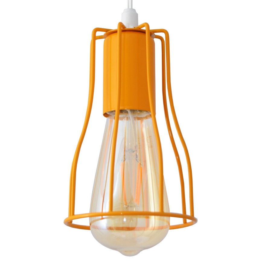 Lámpara colgante TUBE 5xE27/20W/230V araña