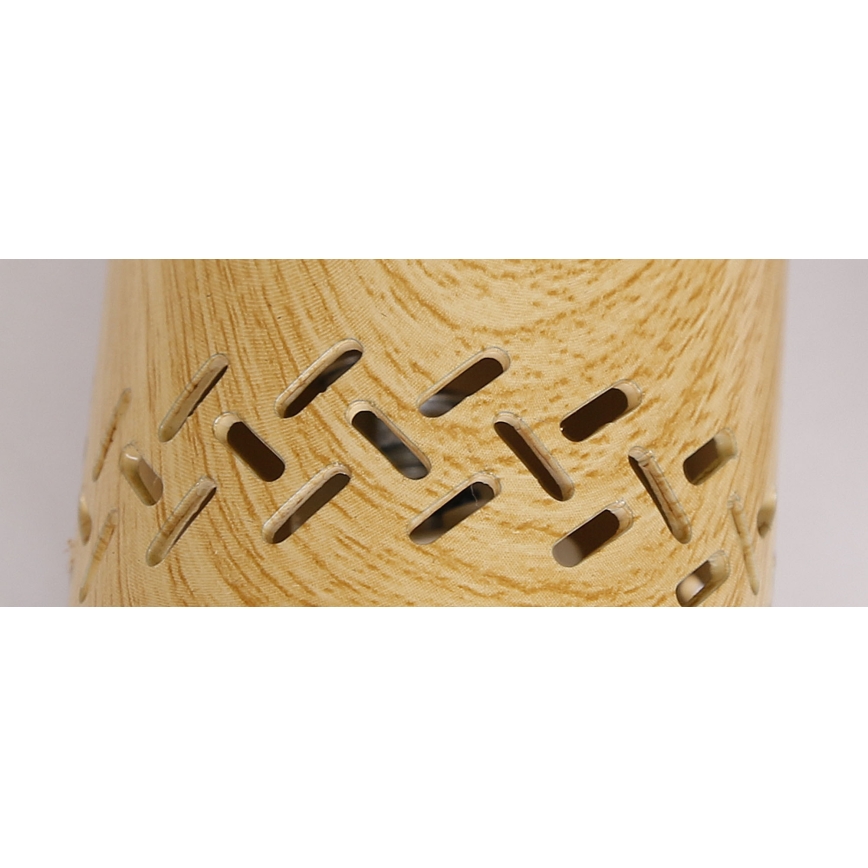Lámpara colgante TUBO 3xGU10/25W/230V madera