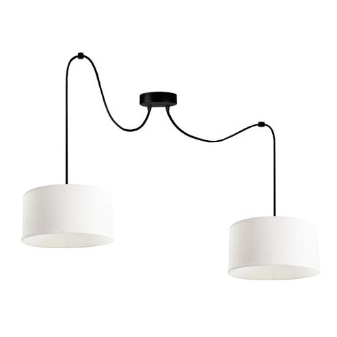 Lámpara colgante TUZ 2xE27/60W/230V araña