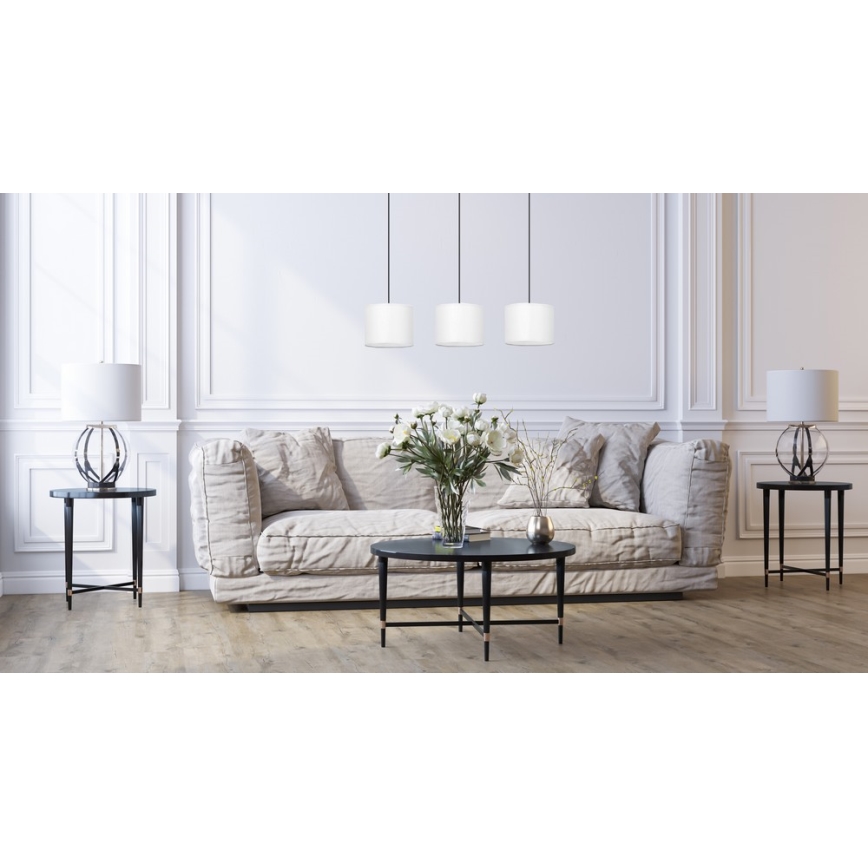 Lámpara colgante TUZ 3xE27/60W/230V