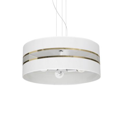 Lámpara colgante ULTIMO 3xE27/60W/230V blanco