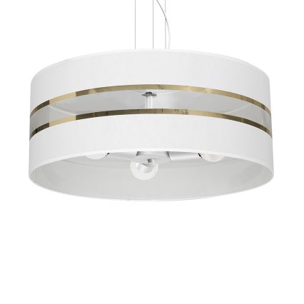 Lámpara colgante ULTIMO 3xE27/60W/230V blanco