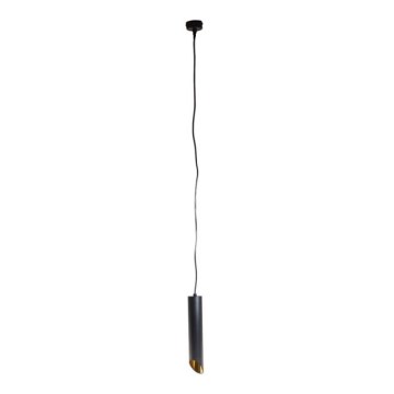 Lámpara colgante VALDA 1xGU10/30W/230V 132 cm negro