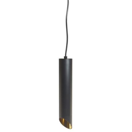 Lámpara colgante VALDA 1xGU10/30W/230V 132 cm negro