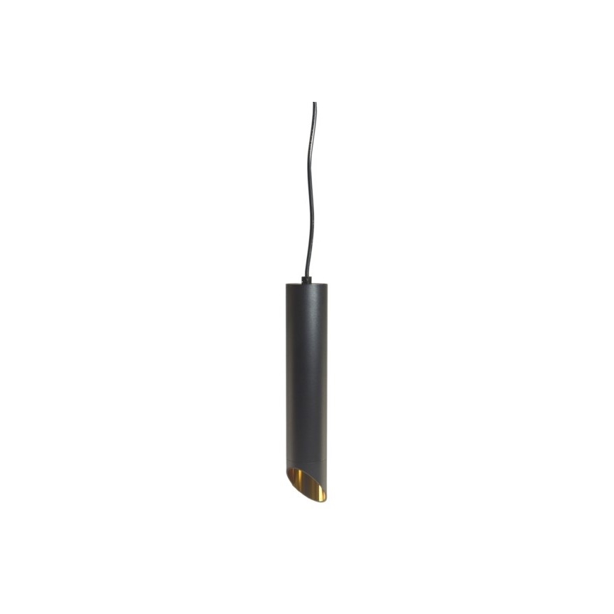 Lámpara colgante VALDA 1xGU10/30W/230V 132 cm negro