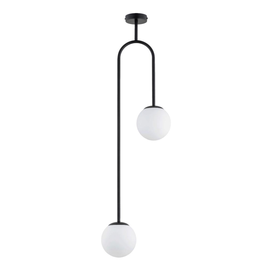 Lámpara colgante VECTOR 2xE14/10W/230V negro