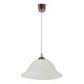 Lámpara colgante VERA 1xE27/60W/230V cobre/blanco