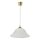 Lámpara colgante VERA 1xE27/60W/230V dorado/blanco