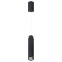Lámpara colgante VERTICAL 1xGU10/8W/230V negro