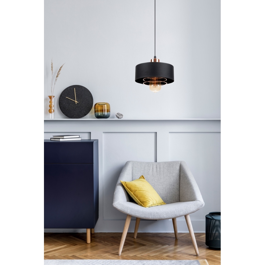 Lámpara colgante VEST 1xE27/60W/230V