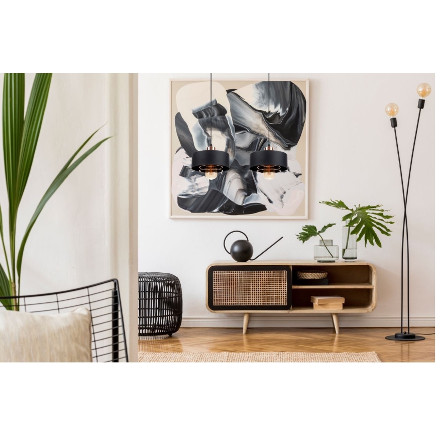 Lámpara colgante VEST 2xE27/60W/230V
