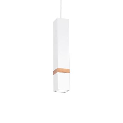 Lámpara colgante VIDAR 1xGU10/25W/230V blanca