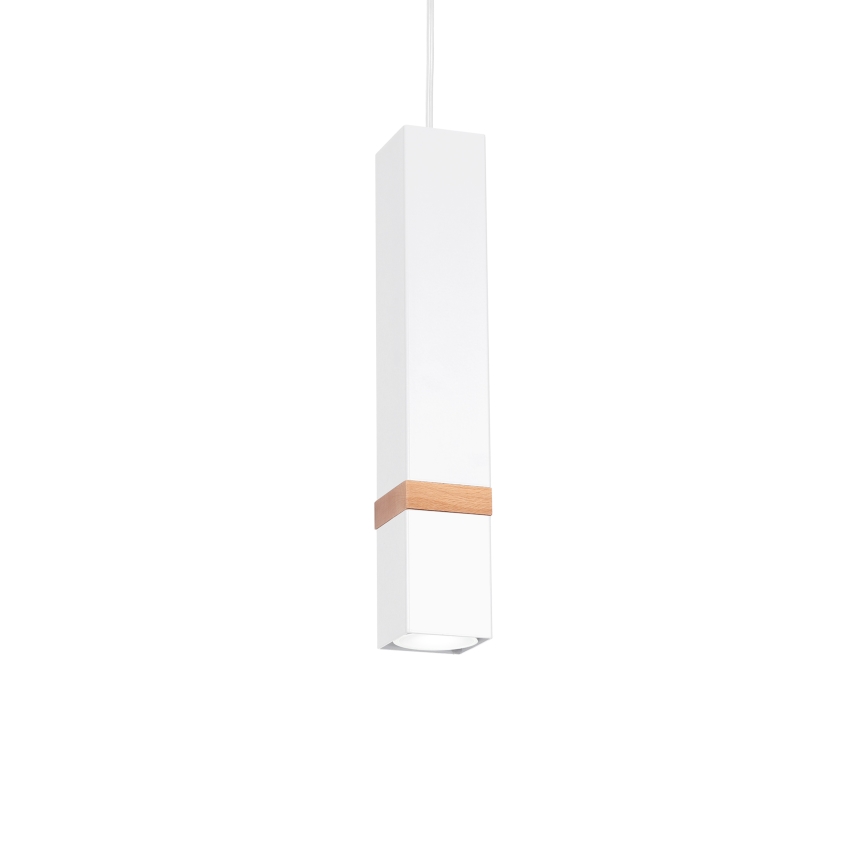 Lámpara colgante VIDAR 1xGU10/25W/230V blanca