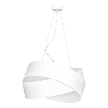 Lámpara colgante VIENO 3xE27/15W/230V blanco