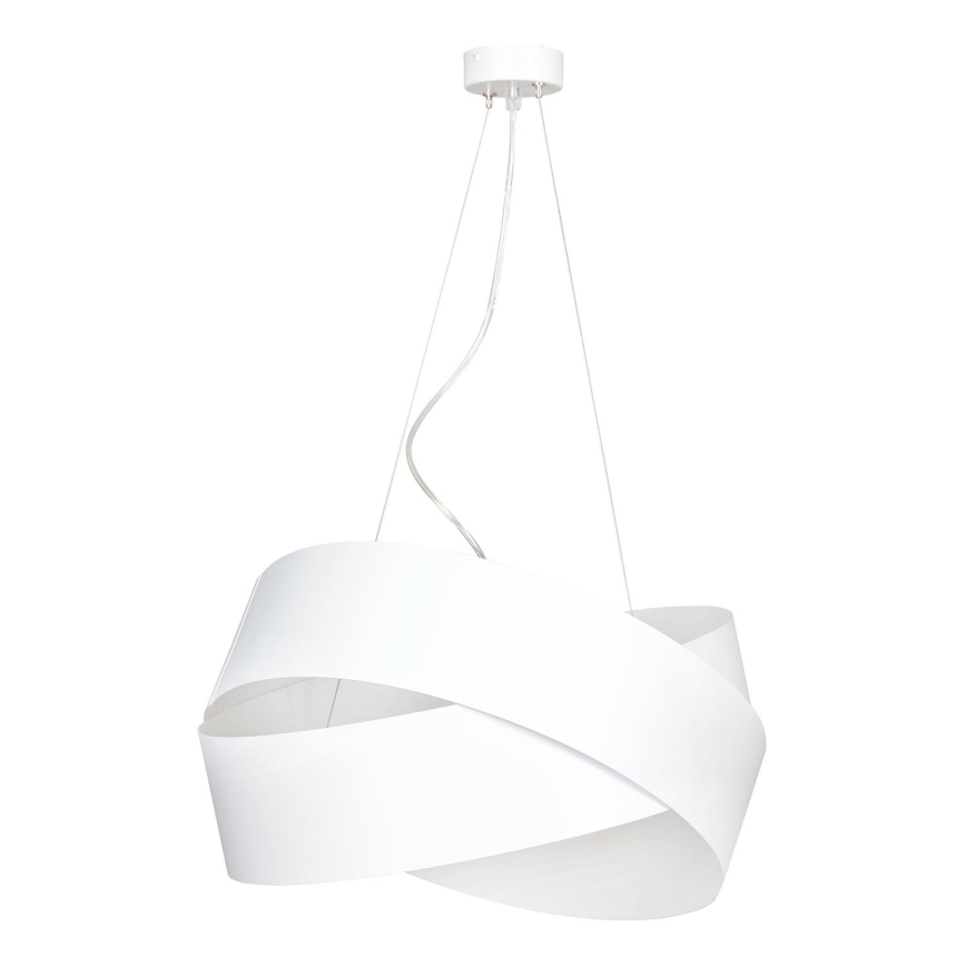 Lámpara colgante VIENO 3xE27/15W/230V blanco