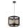 Lámpara colgante VITO 1xE27/40W/230V negro