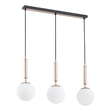 Lámpara colgante VOLDA 3xE14/40W/230V latón