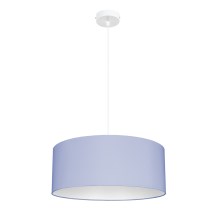 Lámpara colgante WERT 1xE27/60W/230V azul