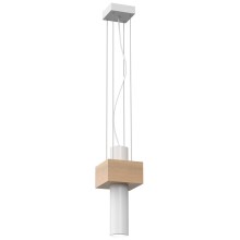 Lámpara colgante WEST 1xGU10/25W/230V blanca