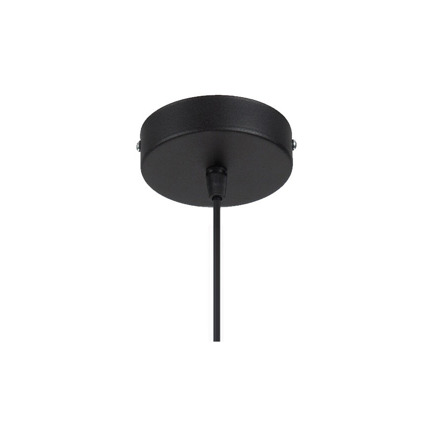Lámpara colgante WILL 1xE27/60W/230V negro