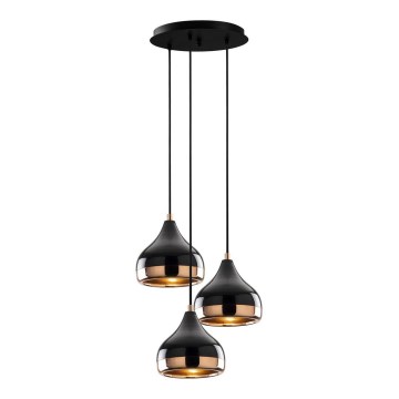 Lámpara colgante YILDO 3xE27/40W/230V