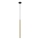Lámpara colgante YORU 1xG9/8W/230V 50 cm latón
