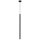 Lámpara colgante YORU 1xG9/8W/230V 70 cm negro