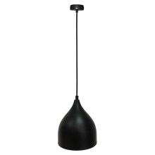 Lámpara colgante YSTAD 1xE27/40W/230V negro