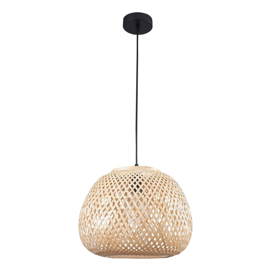 Lámpara colgante ZANZIBAR 1xE27/20W/230V diá. 35 cm bambú