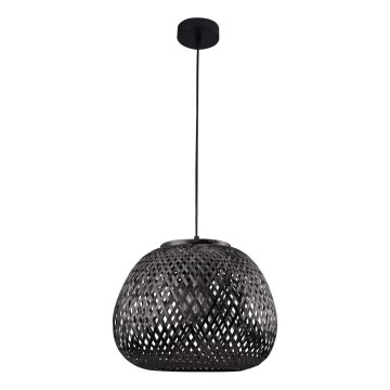 Lámpara colgante ZANZIBAR 1xE27/20W/230V diá. 35 cm bambú