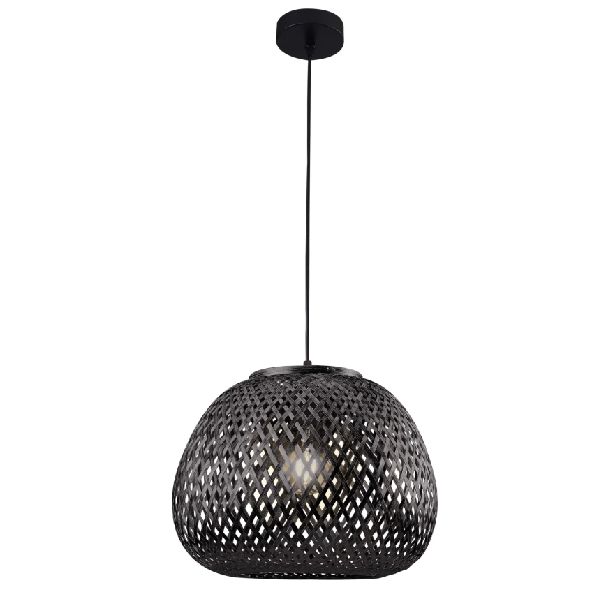 Lámpara colgante ZANZIBAR 1xE27/20W/230V diá. 35 cm bambú