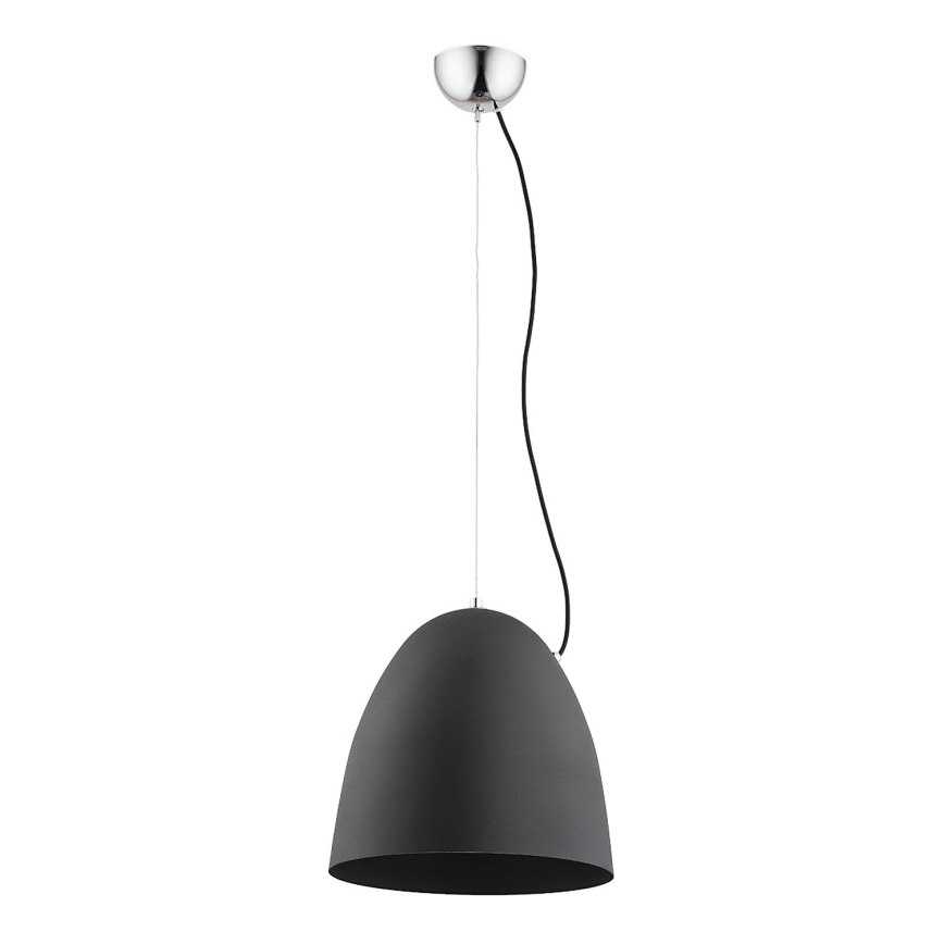 Lámpara colgante ZETES 1xE27/15W/230V negro