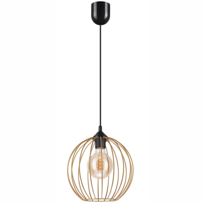 Lámpara colgante ZOYA 1xE27/60W/230V latón