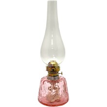 Lámpara de aceite POLY 38 cm rosa