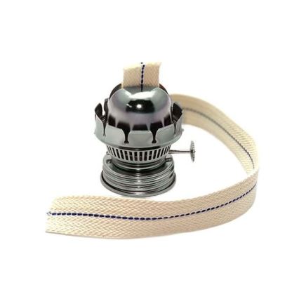 Lámpara de aceite TEREZA 34 cm cuadros ámbar