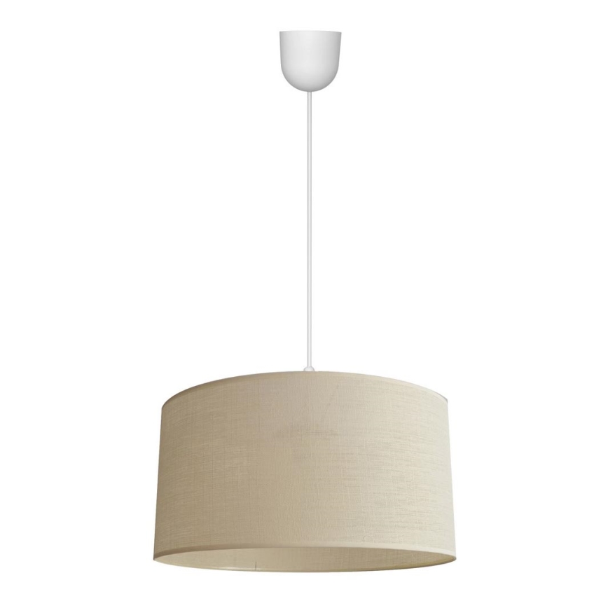 Lámpara de araña ALBA 1xE27/15W/230V d. 40 cm beige