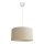 Lámpara de araña ALBA 1xE27/15W/230V d. 40 cm beige