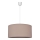 Lámpara de araña ALBA 1xE27/15W/230V d. 40 cm beige