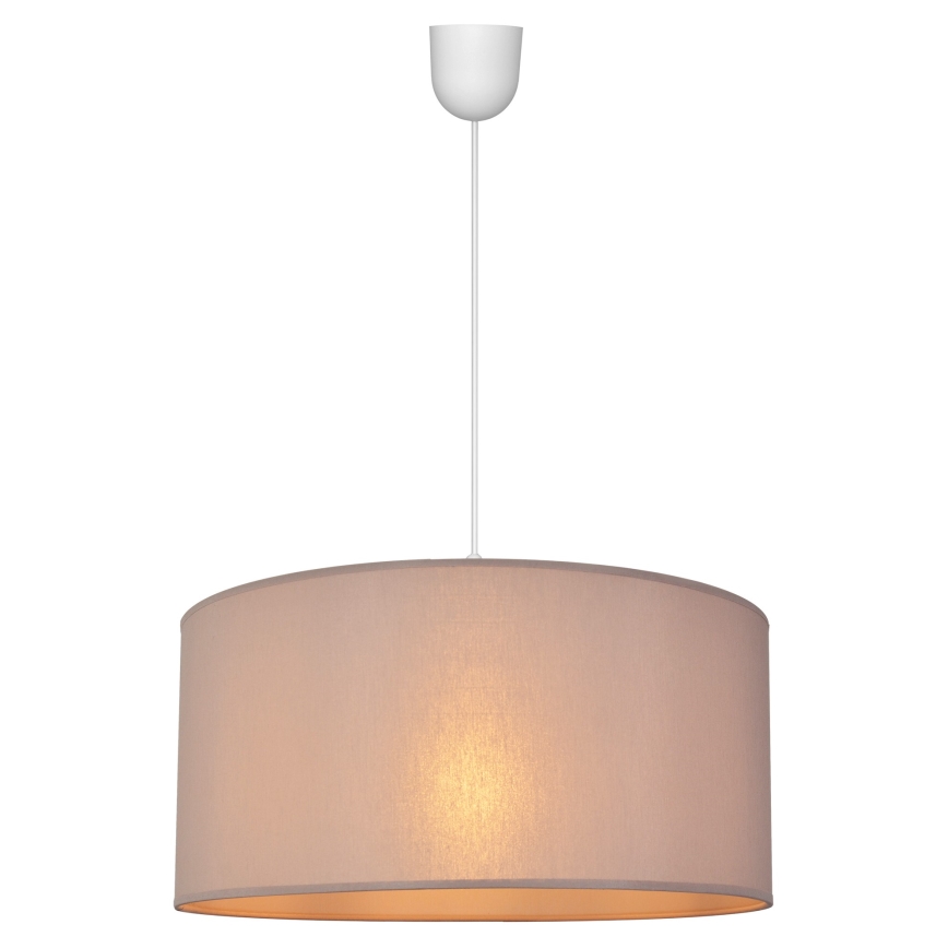 Lámpara de araña ALBA 1xE27/15W/230V d. 40 cm beige