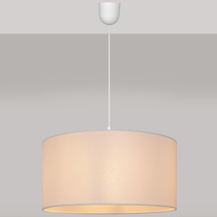 Lámpara de araña ALBA 1xE27/15W/230V d. 40 cm blanco