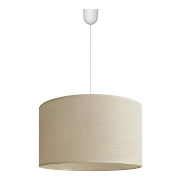 Lámpara de araña ALBA 1xE27/15W/230V d. 45 cm beige