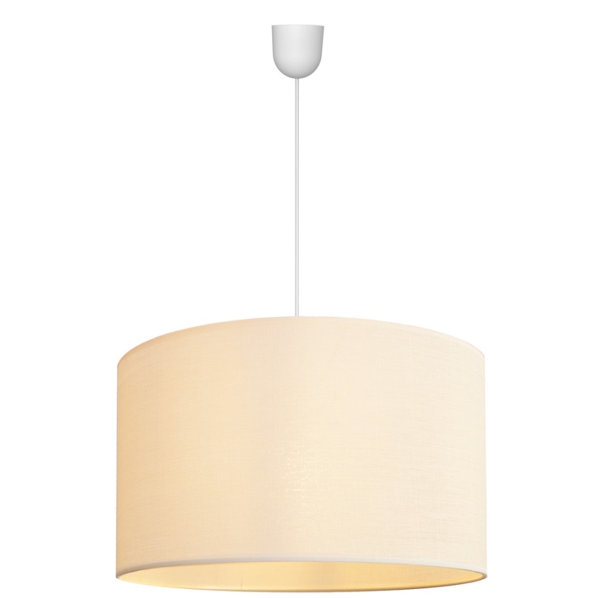 Lámpara de araña ALBA 1xE27/15W/230V d. 45 cm beige