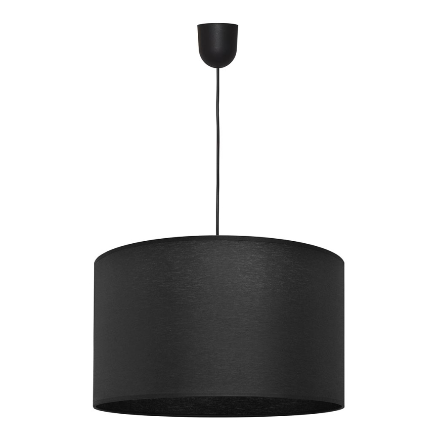 Lámpara de araña ALBA 1xE27/15W/230V d. 45 cm negro