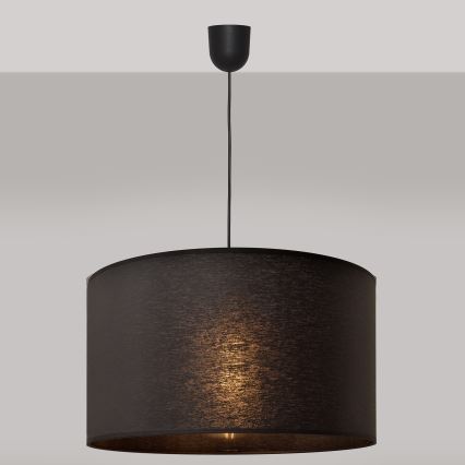Lámpara de araña ALBA 1xE27/15W/230V d. 45 cm negro